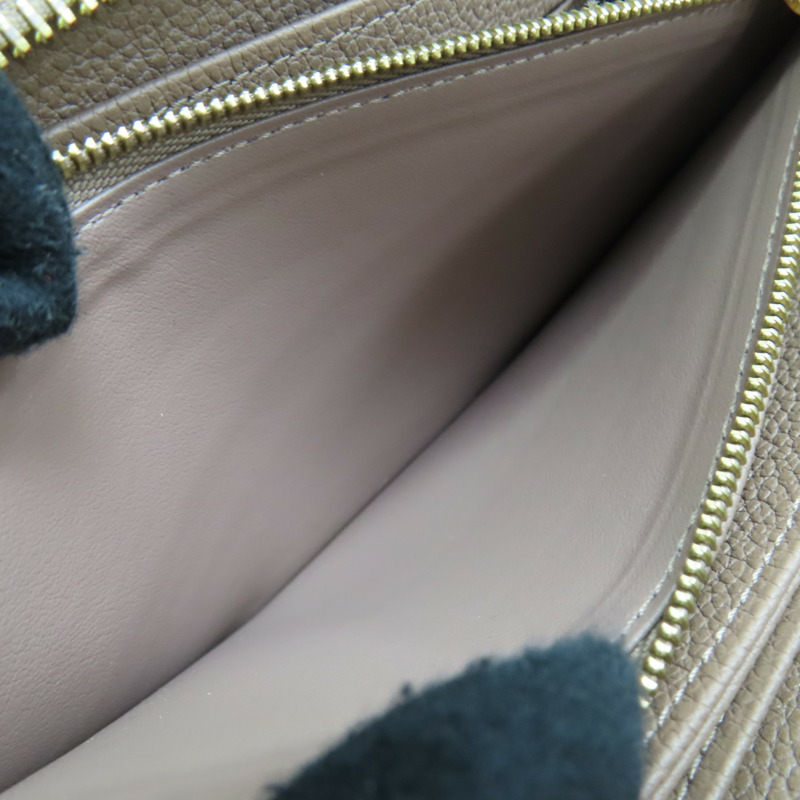 棕色 原花牛皮 Monogram Empreinte 拉鍊 長夾 M69034 M69034-8