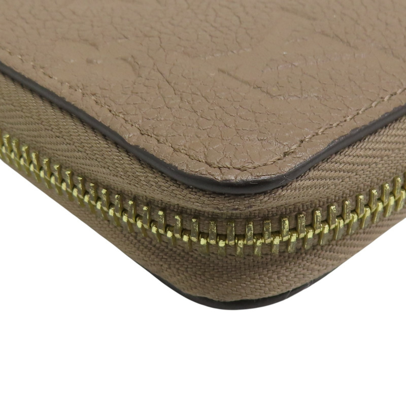 棕色 原花牛皮 Monogram Empreinte 拉鍊 長夾 M69034 M69034-12