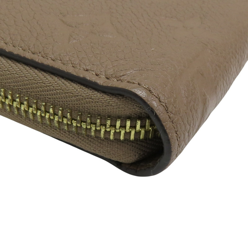 棕色 原花牛皮 Monogram Empreinte 拉鍊 長夾 M69034 M69034-13