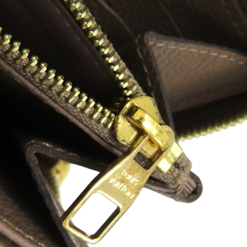 棕色 原花牛皮 Monogram Empreinte 拉鍊 長夾 M69034 M69034-15