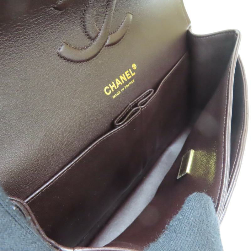 棕色 皮革 Coco 25 肩背包 A01112 A01112-4