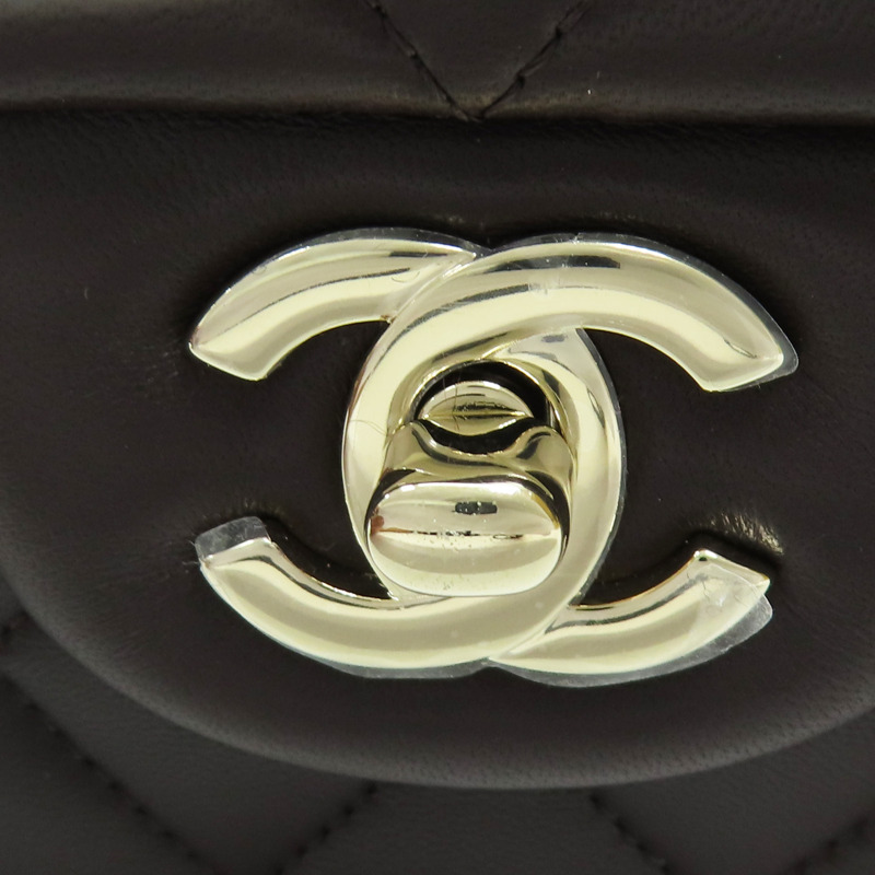 棕色 皮革 Coco 25 肩背包 A01112 A01112-6