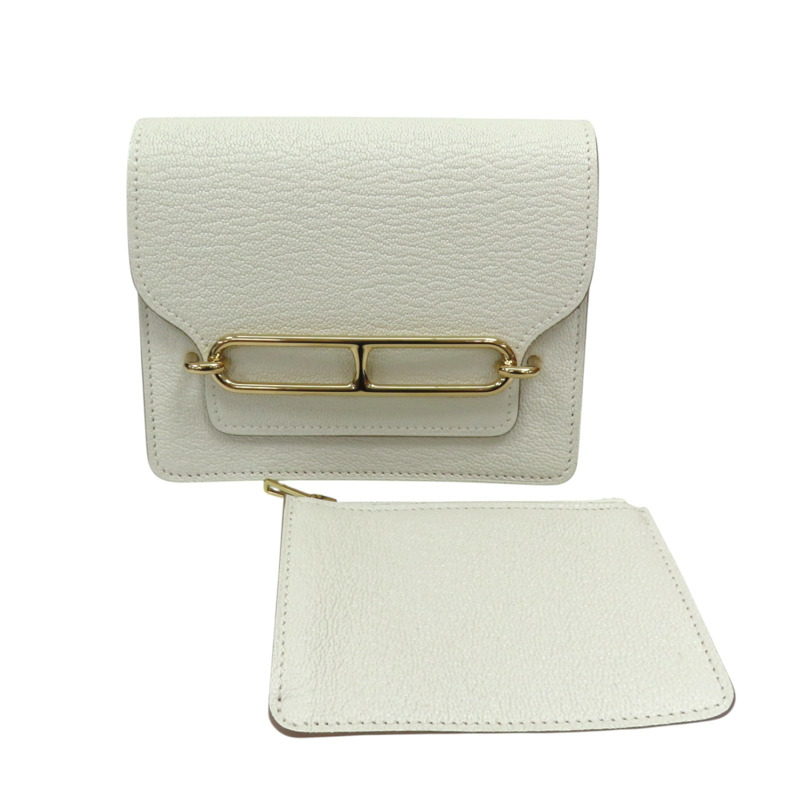 冰川白 Chevre Mysore羊皮 Roulis Slim 短夾 B刻-8