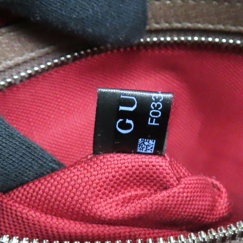 棕色 GG Supreme帆布 手提包 643814【GUCCI 古馳】 #643814-9