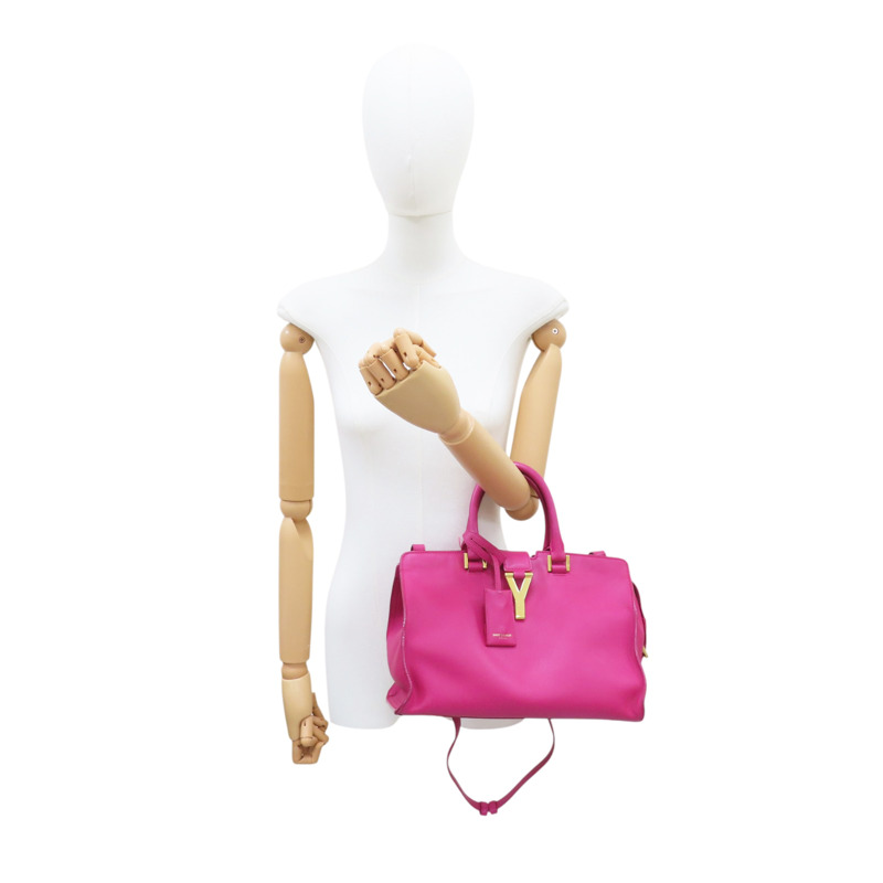 桃紅色 牛皮 两用包 311210-8