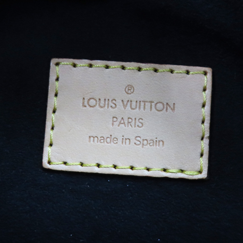 棕色帆布 金邊 Irene 手提包 M47927-8