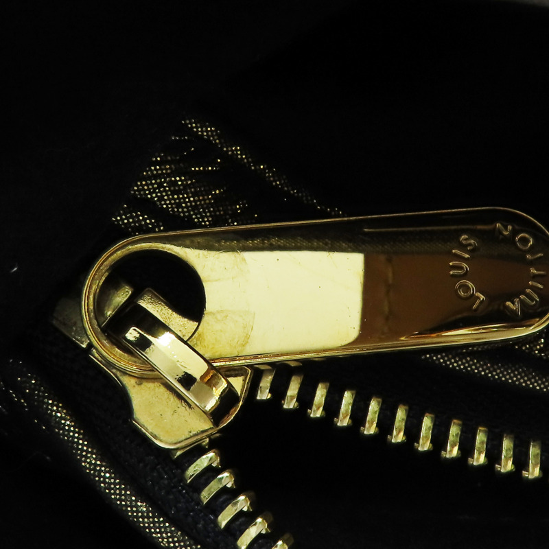 棕色帆布 金邊 Irene 手提包 M47927-15