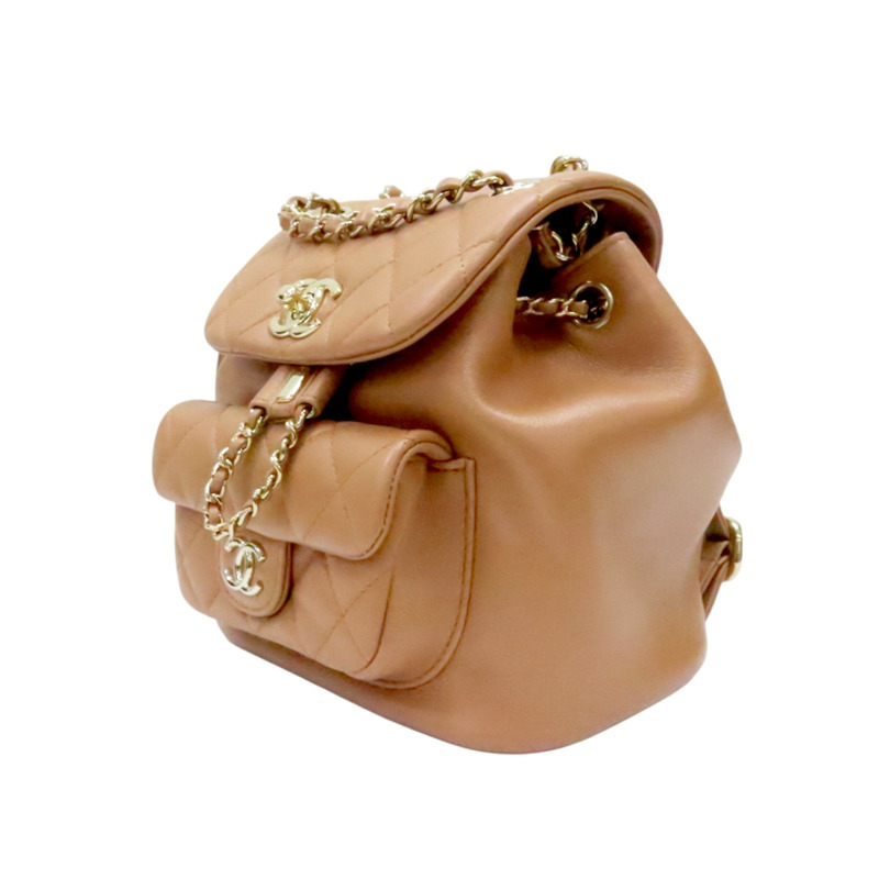 淺褐色 皮革 Metiers d′art 後背包 AS2908-2