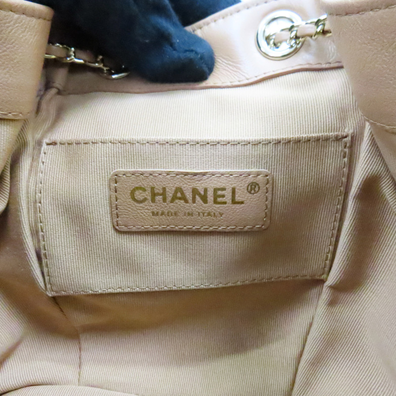 淺褐色 皮革 Metiers d′art 後背包 AS2908-8