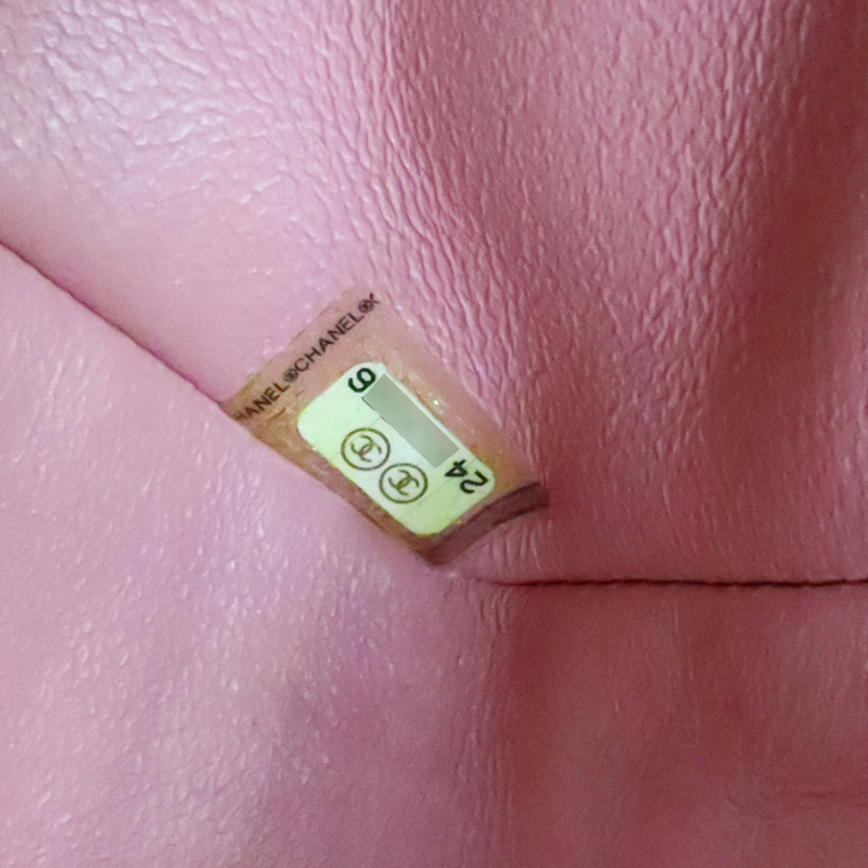 粉色 菱格紋 皮革 Mini Coco 20 鍊帶 肩背包 A69900【CHANEL 香奈兒】 A69900-10