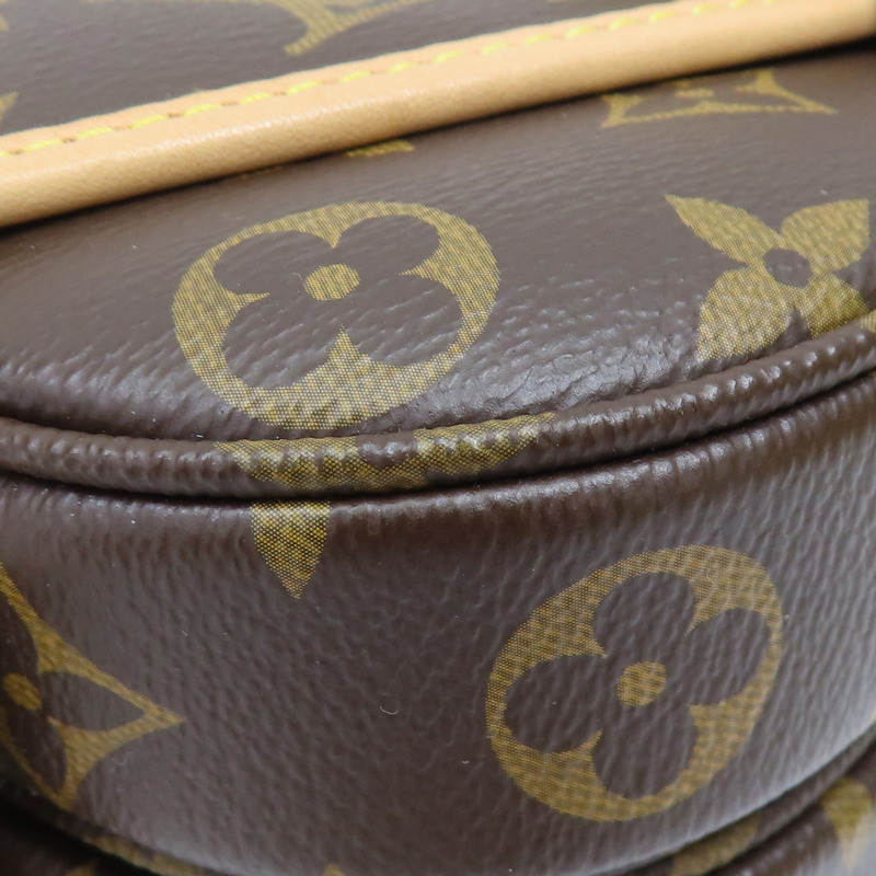 棕色 原花帆布 Saumur BB 兩用包【LOUIS VUITTON LV 路易威登】 M46740-10