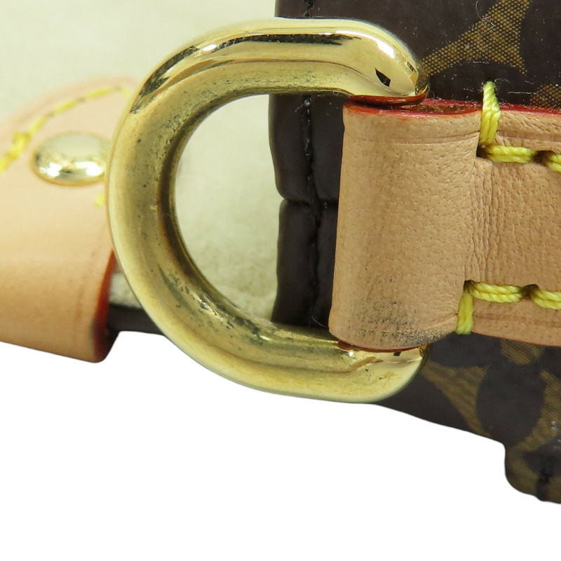 棕色 原花帆布 Saumur BB 兩用包【LOUIS VUITTON LV 路易威登】 M46740-15