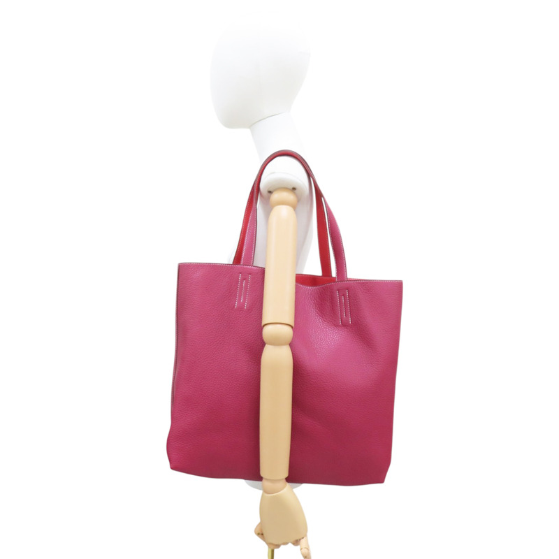 寶石紅/杜鵑紅 TC牛皮 Double Sen36 肩背包 □R刻-7