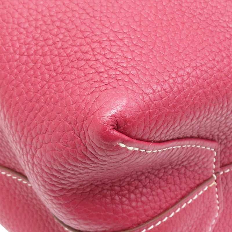 寶石紅/杜鵑紅 TC牛皮 Double Sen36 肩背包 □R刻-8