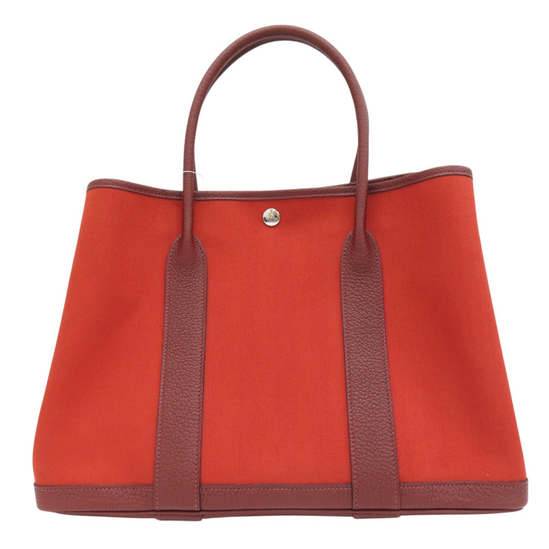 紅色 帆布 Garden Party36 肩背包 口R刻-0