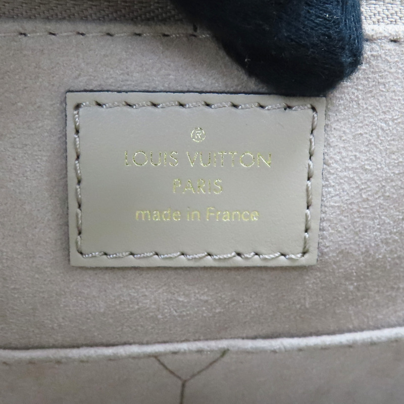 棕色 原花壓紋牛皮 On The Go MM 兩用包 M45607-7