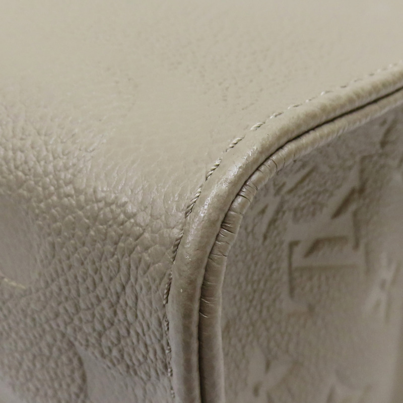 棕色 原花壓紋牛皮 On The Go MM 兩用包 M45607-11