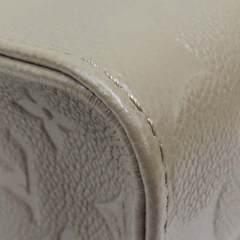 棕色 原花壓紋牛皮 On The Go MM 兩用包 M45607-12