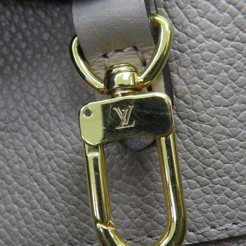 棕色 原花壓紋牛皮 On The Go MM 兩用包 M45607-15