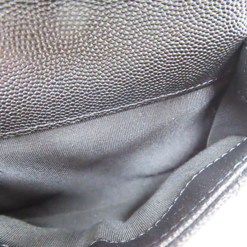 黑色 菱格紋 牛皮 Duma Drawstring 後背包 銀扣【CHANEL 香奈兒】 AS2908-5