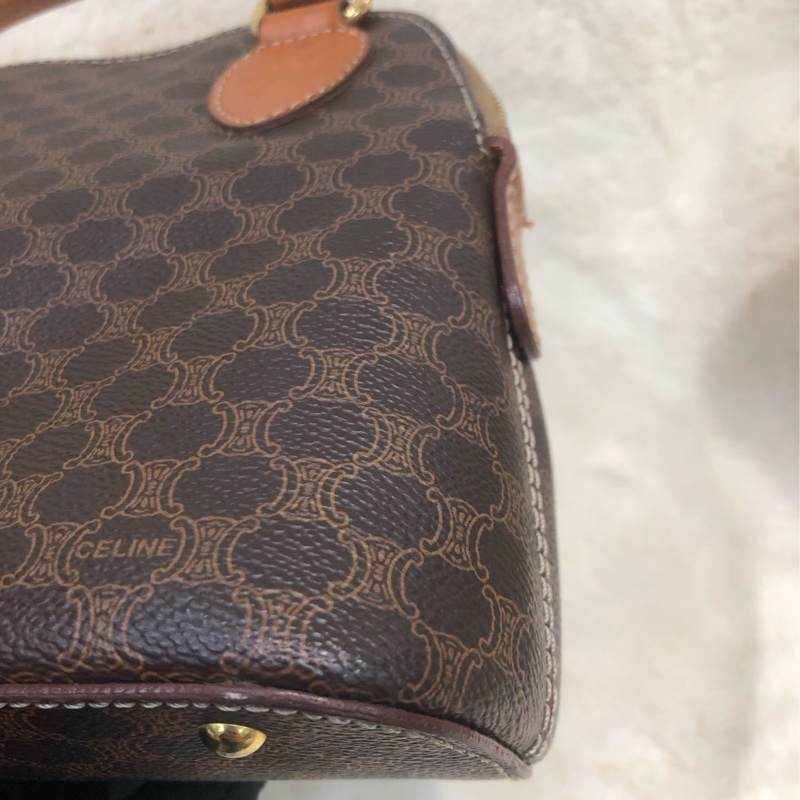 CELINE 中古老花保齡袋 XB738-7