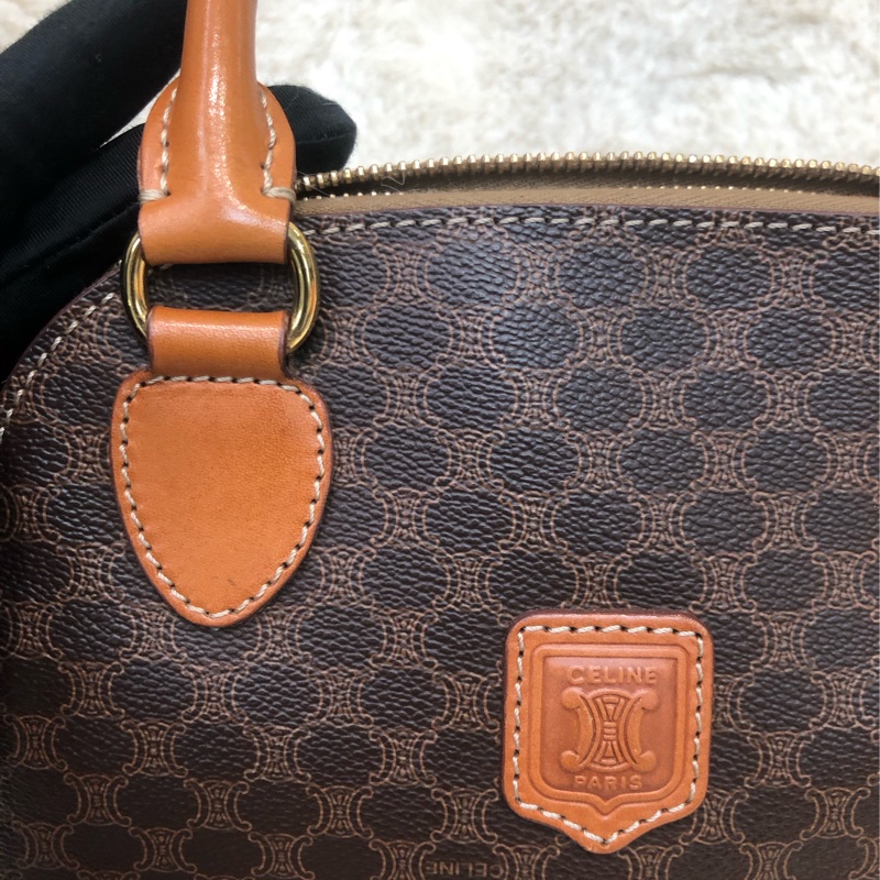 CELINE 中古老花保齡袋 XB738-15