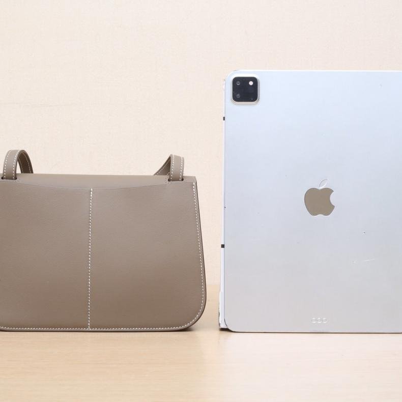 Halzan MINI 22 18大象灰 Swift皮 W刻 金釦-1