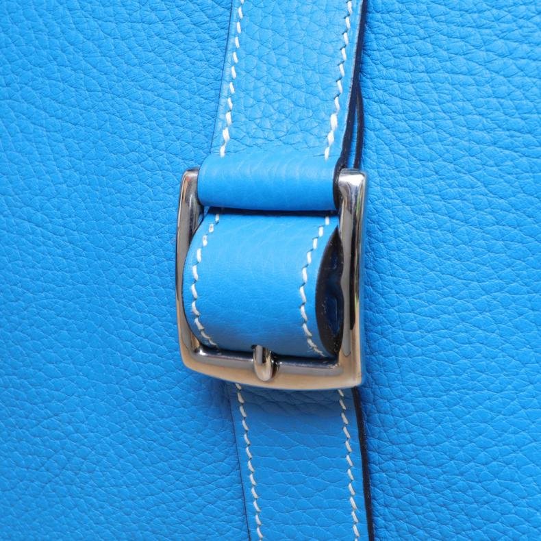 Halzan 31 B3坦尚尼亞藍 TC皮 A刻 銀扣-4