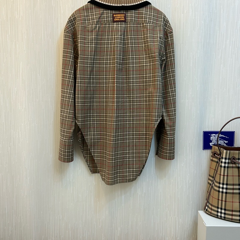 BURBERRY英國格紋襯衫UK4-3