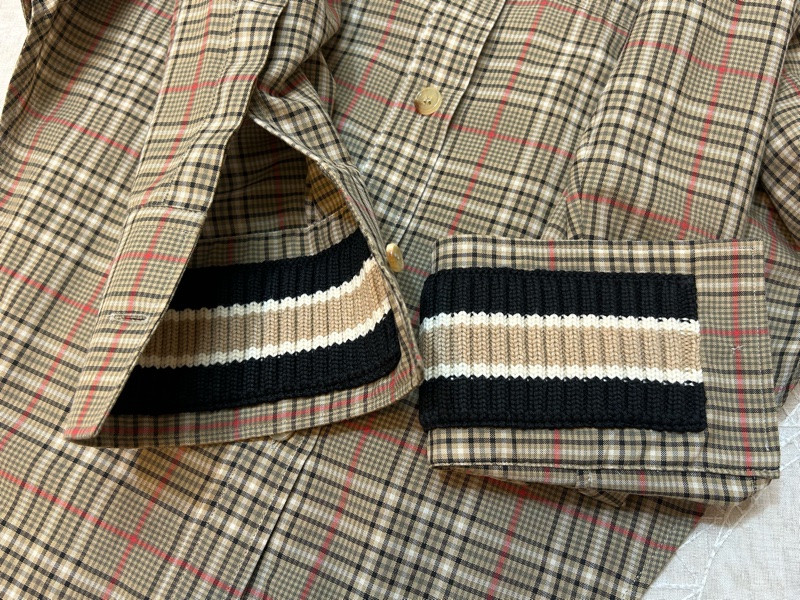 BURBERRY英國格紋襯衫UK4-5