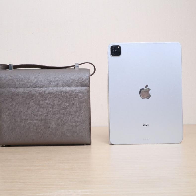 Verrou 手槍包 23 8F錫器灰 Epsom皮 D刻 銀扣-1