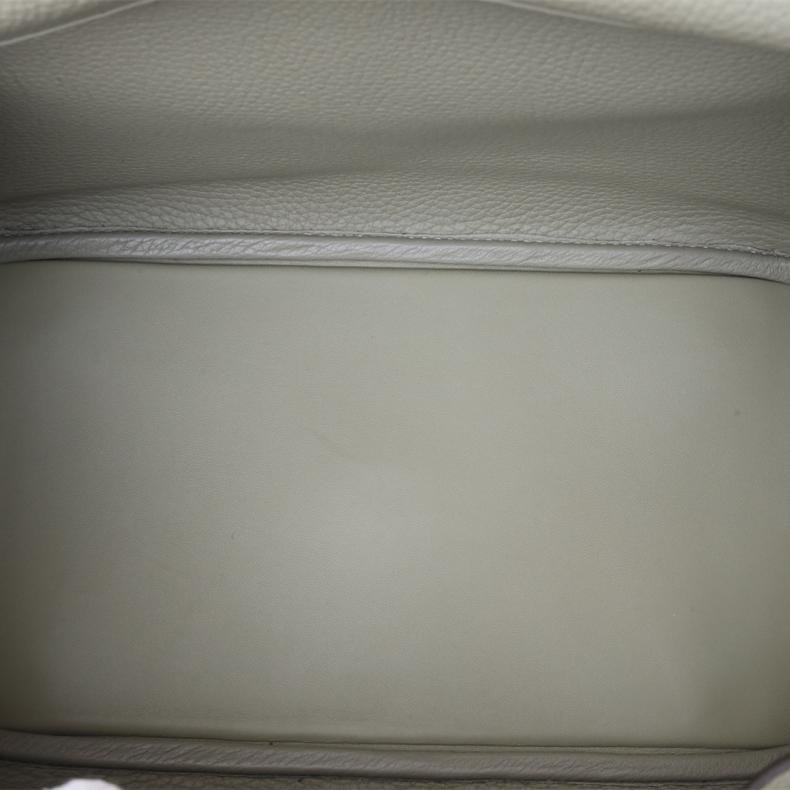 Lindy 30 Q1鼠尾草綠 TC皮 X刻 銀扣-4