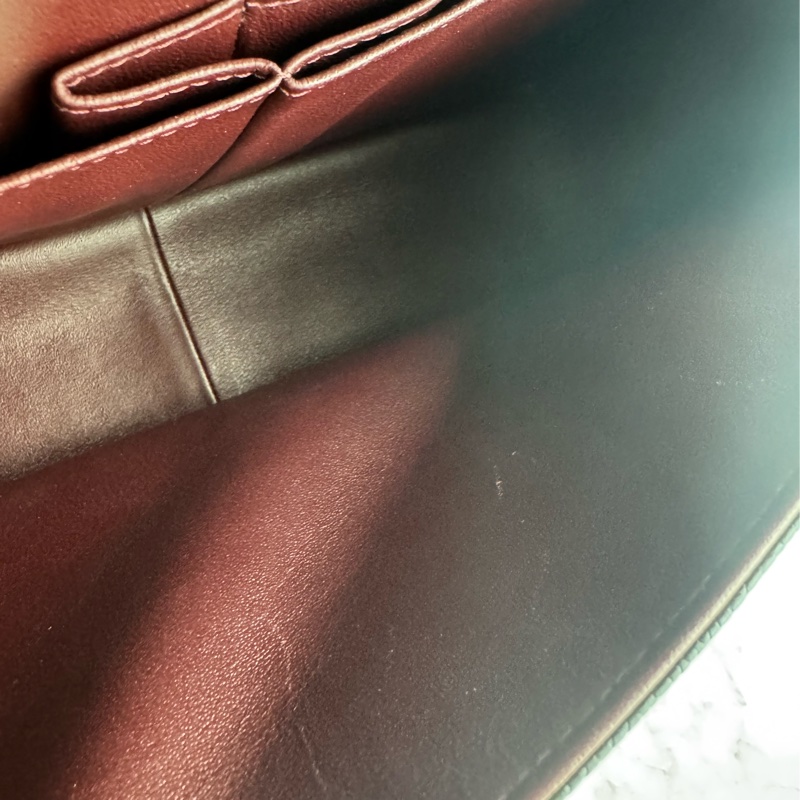 Chanel黑荔枝銀雙C jumbo-22