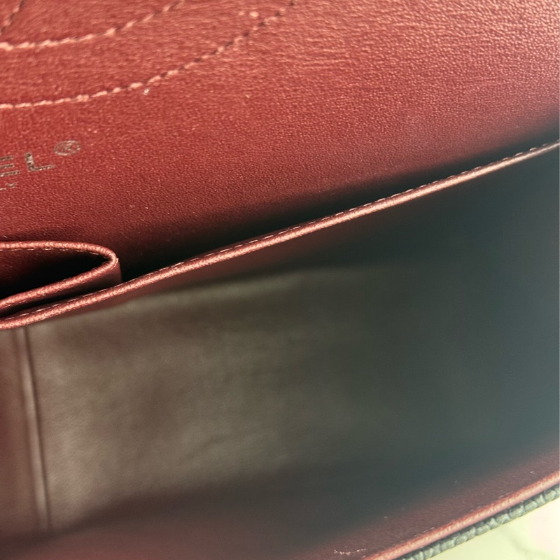 Chanel黑荔枝銀雙C jumbo-30