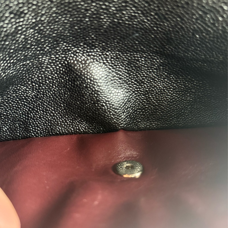 Chanel黑荔枝銀雙C jumbo-33