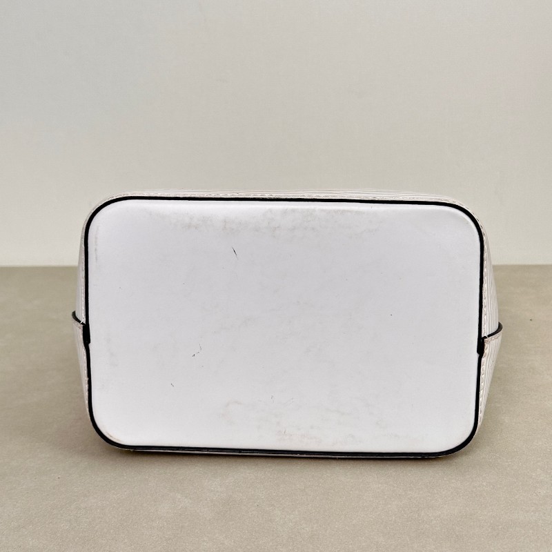 Lv/路易威登 NEO NOE BB白色水波纹 拼色水桶 19年 尺寸20x14x22cm-10