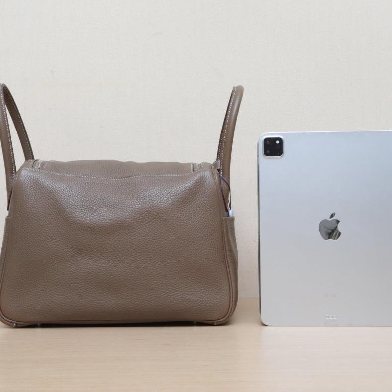 Lindy 30 18大象灰 TC皮 C刻 銀扣-1