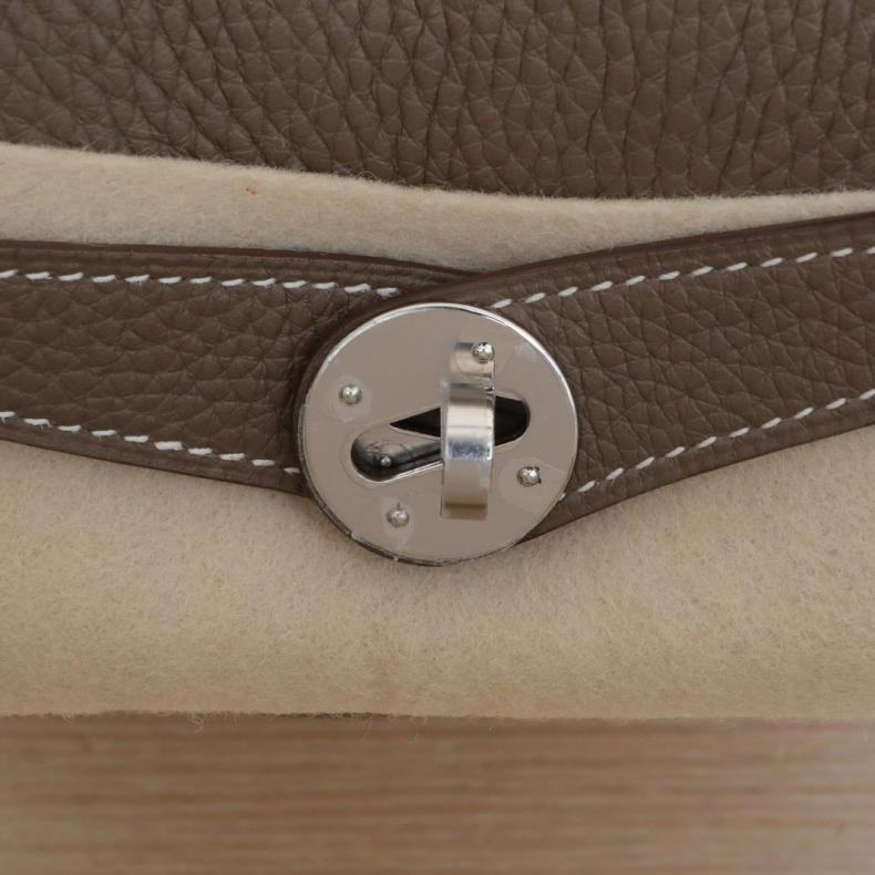 Lindy 30 18大象灰 TC皮 C刻 銀扣-5