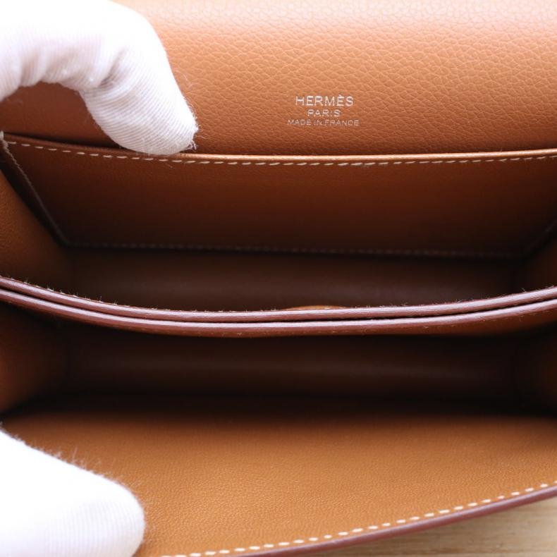 Roulis 豬鼻子 19 37金棕色 EC皮 U刻 銀扣-5