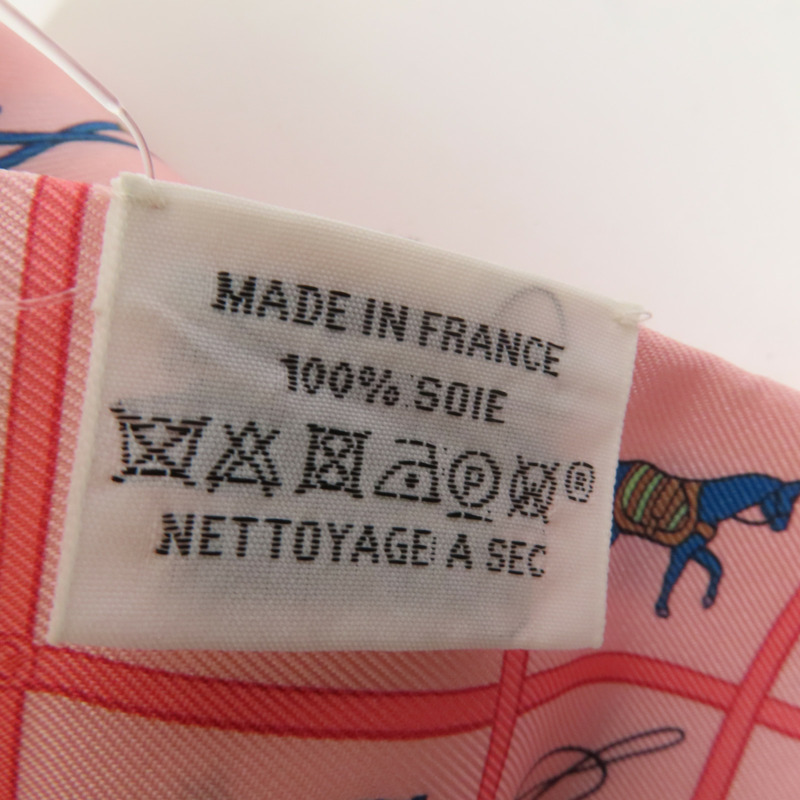 HERMES 絲質Twilly絲巾-7