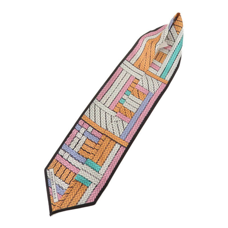 HERMES 絲質Twilly絲巾-2