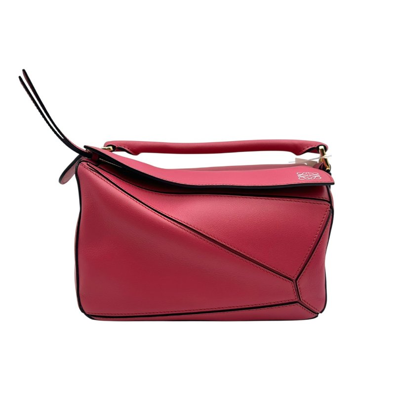 【美收精品】LOEWE PUZZLE 粉色肩背包B-786【隔月月中將轉賣至日本 上架期限30天】-0