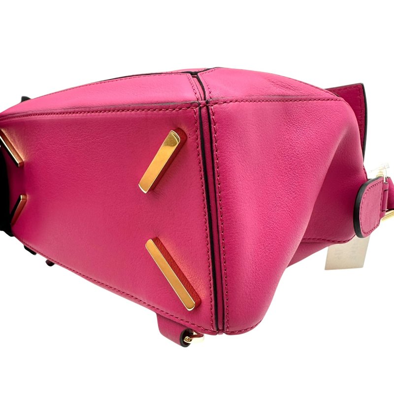 【美收精品】LOEWE PUZZLE 粉色肩背包B-786【隔月月中將轉賣至日本 上架期限30天】-7