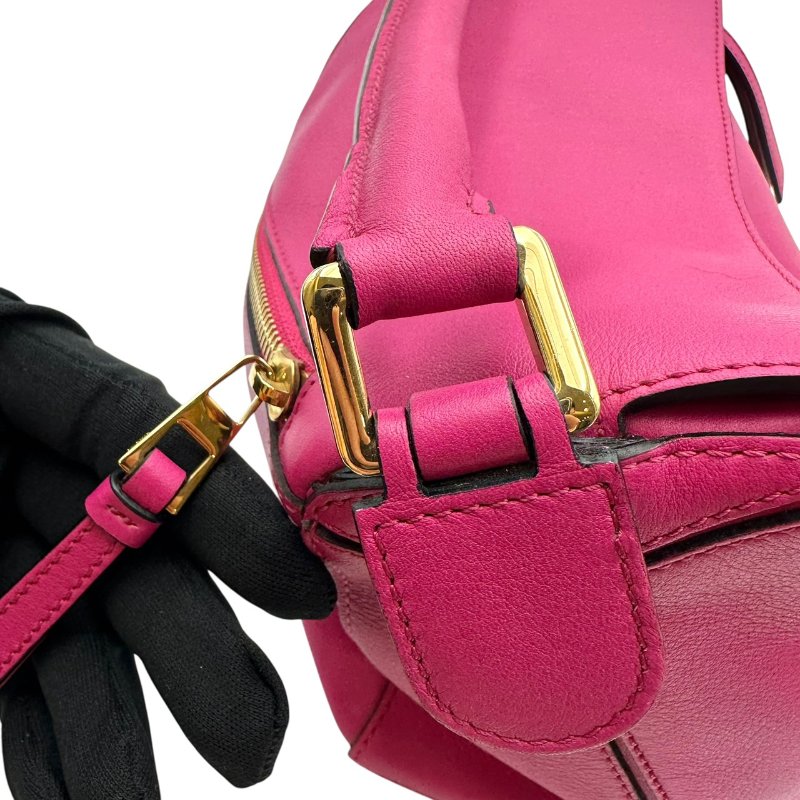 【美收精品】LOEWE PUZZLE 粉色肩背包B-786【隔月月中將轉賣至日本 上架期限30天】-10