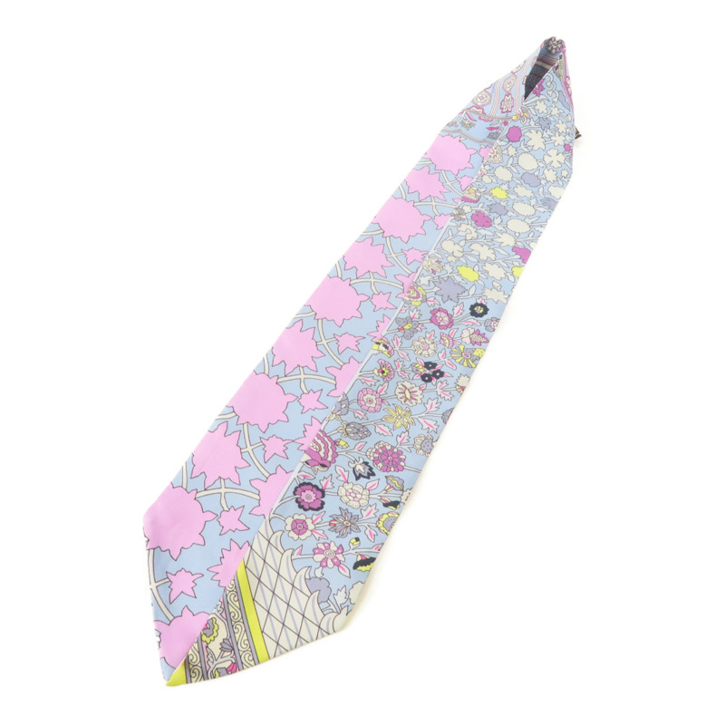 HERMES 絲質Twilly絲巾-4