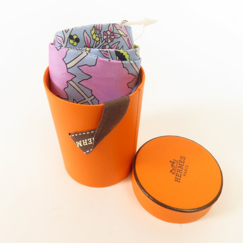 HERMES 絲質Twilly絲巾-7