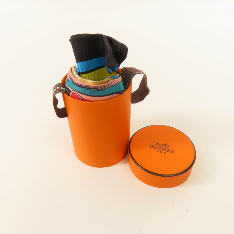 HERMES 絲質Twilly絲巾-7