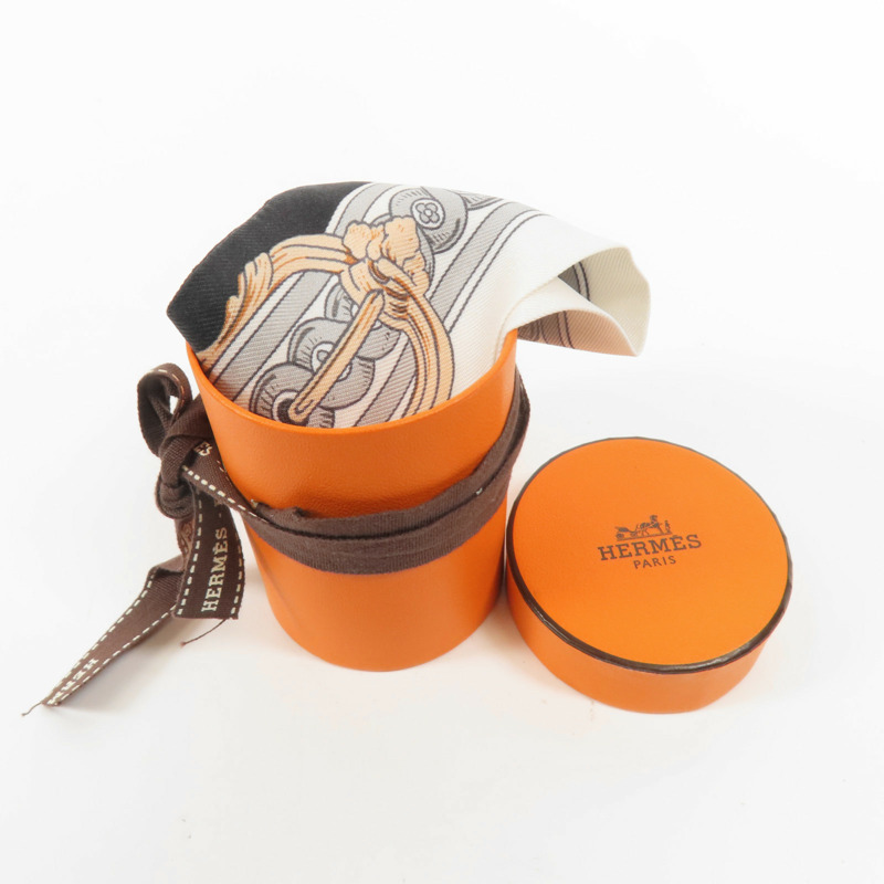 HERMES 絲質Twilly絲巾-7