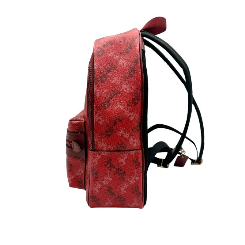 【美收精品】coach後背包紅色 B-790【隔月月中將轉賣至日本 上架期限30天】-1