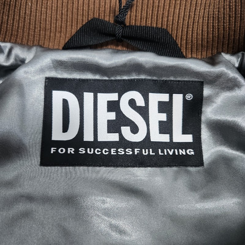 DIESEL 麂皮棒球外套-2
